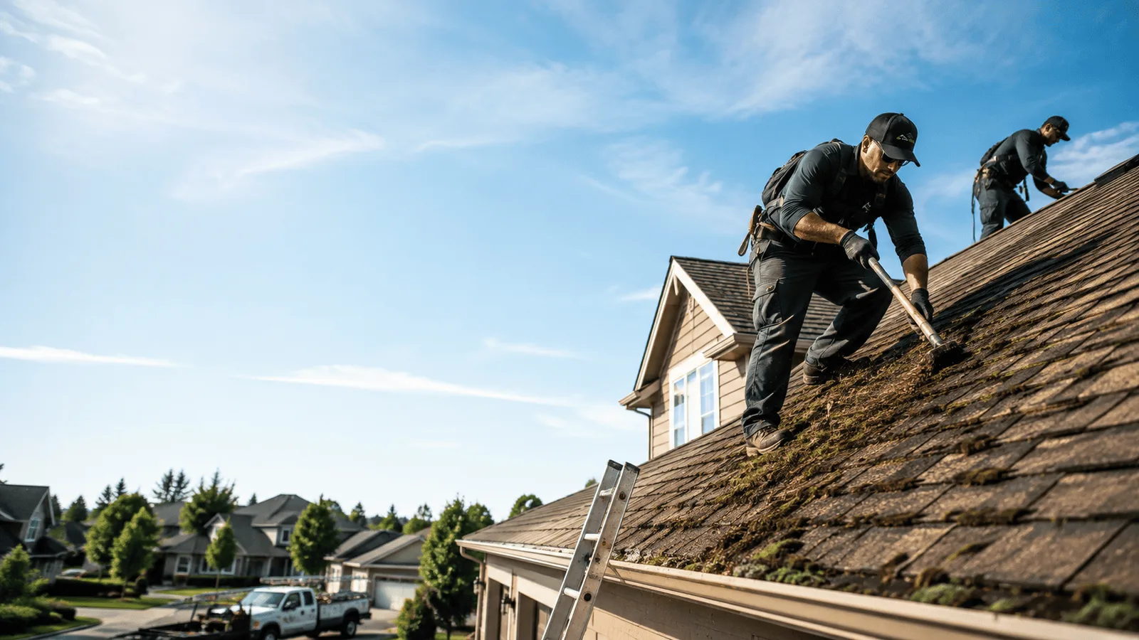 Roof Moss Removal in Longton, KS near me